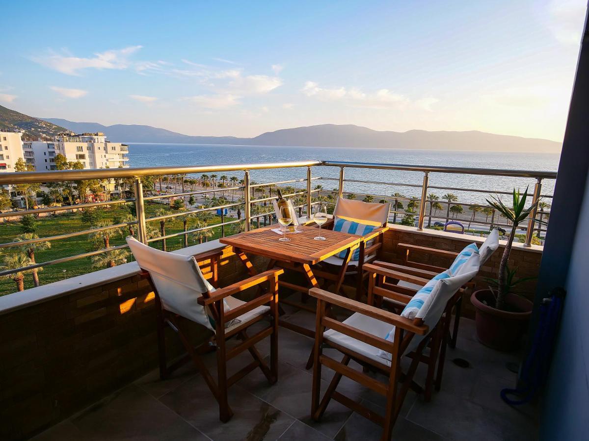 Sea Side Apartment Vlorë Exterior foto